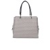 Emporio Armani Borsa a spalla Blu con Stampa Monogram Eagle All Over e tracolla regolabile, estraibile