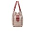 Emporio Armani Borsa a spalla Rossa con Stampa Monogram Eagle All Over e tracolla regolabile, estraibile