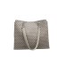 EMPORIO ARMANI SHOPPING BAG ECRU EAGLE ALL OVER CON CHARM AQUILA	