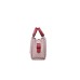 Emporio Armani Borsa a mano Rossa con Stampa Monogram Eagle All Over e tracolla regolabile, estraibile