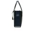 Emporio Armani Borsa a spalla Blu Navy con maxi logo perforato e pendente estraibile