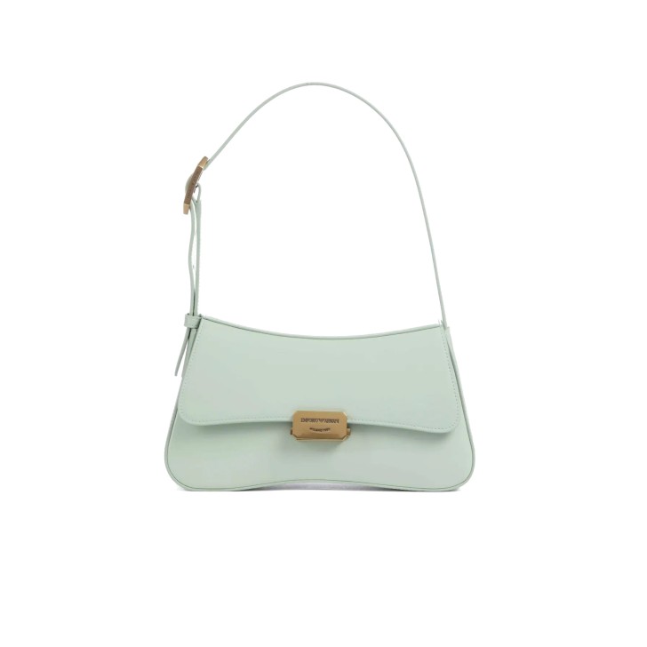 EMPORIO ARMANI SHOPPING BAG VERDE MENTA CON MANICO REGOLABILE