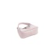 EMPORIO ARMANI SMALL SHOPPING BAG IN PELLE ROSA CON TRACOLLA REGOLABILE ESTRAIBILE