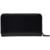 EMPORIO ARMANI WALLET BLACK ZIP AROUND
