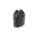 Emporio Armani Pochette nera da donna con laccio da polso