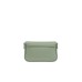 EMPORIO ARMANI MINI BAG VERDE CON TRACOLLA IN NASTRO CON LOGO LETTERING ALL OVER REGOLABILE ESTRAIBILE