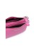 Emporio Armani Mini Borsa Doppia Fucsia stampa cervo con tracolla regolabile, estraibile in nastro con logo lettering All Over
