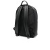 EMPORIO ARMANI ZAINO IN PELLE RIGENERATA SAFFIANO BLACK PLACCHETTA AQUILA ASV