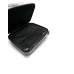 EMPORIO ARMANI TROLLEY CABINA UNISEX GRIGIO IN ABS CON MAXI LOGO EAGLE A RILIEVO