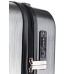 EMPORIO ARMANI TROLLEY CABINA UNISEX GRIGIO IN ABS CON MAXI LOGO EAGLE A RILIEVO