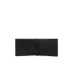EMPORIO ARMANI PORTAFOGLIO BLACK IN PELLE RIGENERATA PLACCHETTA AQUILA ASV