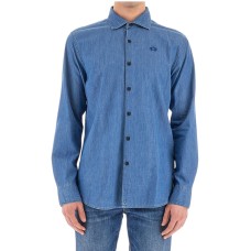 LA MARTINA MAN SHIRT S/S LIGHT DENIM     