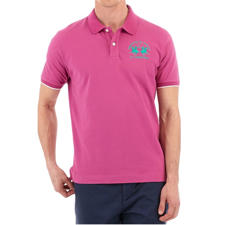 LA MARTINA MAN POLO S/S PIQUET STRETCH  