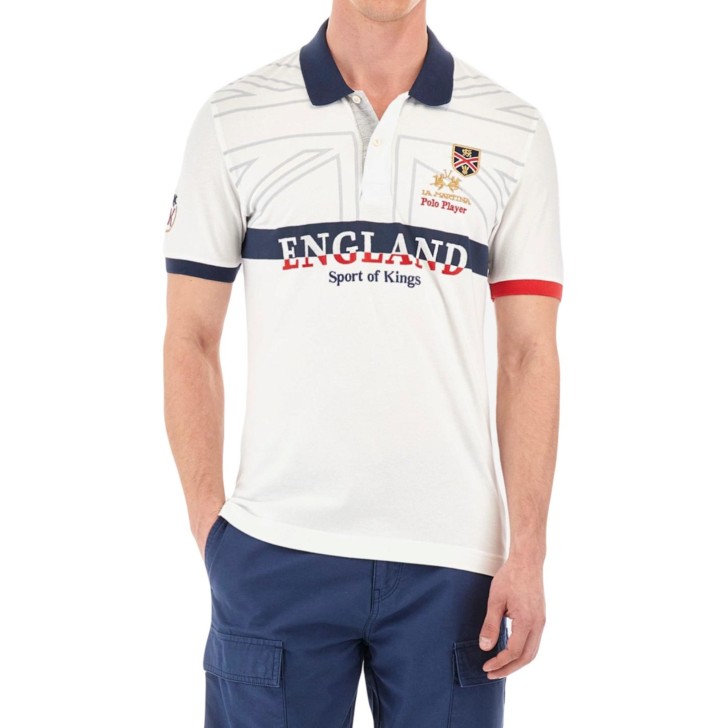 LA MARTINA MAN POLO S/S PIQUET STRETCH   