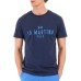 LA MARTINA MAN T-SHIRT S/S JERSEY BLU NAVY