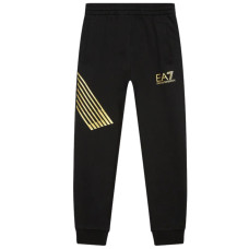 EA7 Emporio Armani Pantalone jogger nero da bimbo 