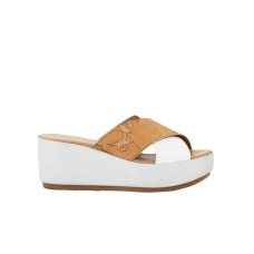 Alviero Martini 1a Classe ciabatta da donna a incrocio 