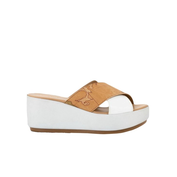Alviero Martini 1a Classe ciabatta da donna a incrocio 