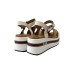 Alviero Martini 1a Classe sandalo platform ad incrocio 