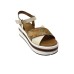 Alviero Martini 1a Classe sandalo platform ad incrocio 