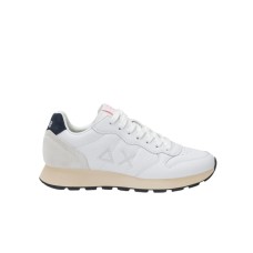SUN68 TOM CLASSIC SNEAKERS BIANCA IN MIX DI MATERIALI 