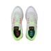SUN68 JAKI 2.0 SNEAKERS BIANCA CON INSERTI GRIGI E GIALLO FLUO