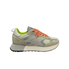 SUN68 SNEAKER JAKI OUTDOOR BIANCO PANNA DA UOMO 