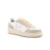 SUN68 SNEAKER BIG BASKET BIANCA DA UOMO CON INSERTI BEIGE 