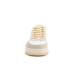SUN68 SNEAKER BIG BASKET BIANCA DA UOMO CON INSERTI BEIGE 