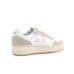 SUN68 SNEAKER BIG BASKET BIANCA DA UOMO CON INSERTI BEIGE 