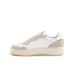 SUN68 SNEAKER BIG BASKET BIANCA DA UOMO CON INSERTI BEIGE 