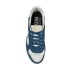 SUN68 SNEAKER BIG BASKET BLU DA UOMO CON INSERTI BIANCHI 