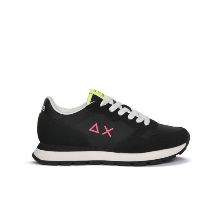 SUN68 SNEAKER ALLY SOLID NERA IN NYLON DA DONNA 