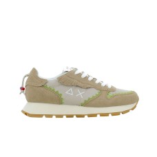 SUN68 SNEAKER ALLY ETHNIC BEIGE DA DONNA 