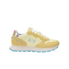 SUN68 SNEAKER ALLY STUDS GIALLA DA DONNA CON BORCHIE 