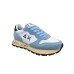SUN68 SNEAKER ALLY VINTAGE AZZURRA DA DONNA CON LOGO RUN FASTER 