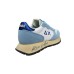 SUN68 SNEAKER ALLY VINTAGE AZZURRA DA DONNA CON LOGO RUN FASTER 