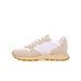 SUN68 SNEAKER ALLY VINTAGE BIANCO PANNA DA DONNA 