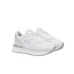 SUN68 BIG ALLY PU SNEAKER IN LEATHER WHITE 