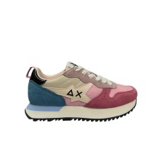 SUN68 SNEAKERS STARGIRL MULTICOLOR CON LOGO RICAMATO NELLA PARTE LATERALE 