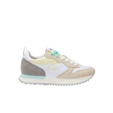 SUN68 SNEAKERS STARGIRL MULTICOLOR CON INSERTI IN PELLE SCAMOSCIATA
