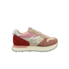 SUN68 SNEAKERS STARGIRL MULTICOLOR CON LOGO RICAMATO 