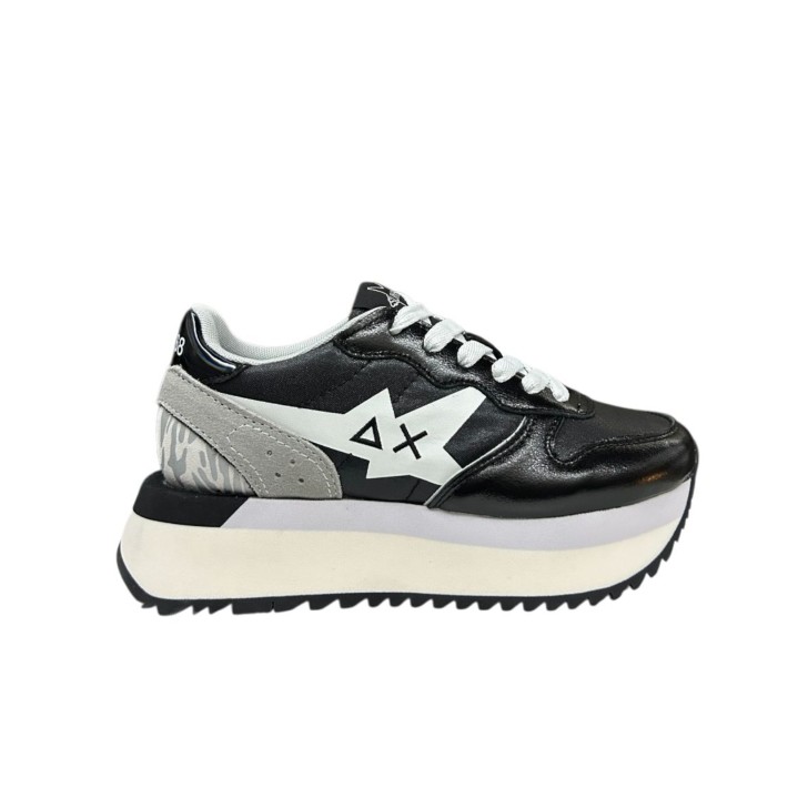 SUN68 BIG STARGIRL SNEAKER DA DONNA NERA 