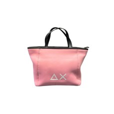 SUN68 SMALL NEOPRENE BORSA ROSA A MANO DA DONNA 