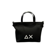 SUN68 SMALL NEOPRENE BORSA NERA A MANO DA DONNA 