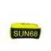 SUN68 SMALL NEOPRENE BORSA GIALLO FLUO A MANO DA DONNA 