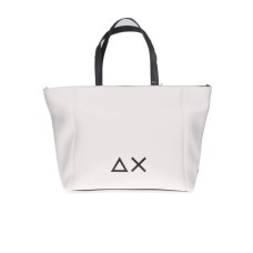 SUN68 MEDIUM NEOPRENE BORSA BIANCA A SPALLA DA DONNA 