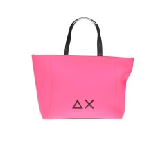 SUN68 MEDIUM NEOPRENE BORSA FUCSIA A SPALLA DA DONNA