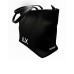 SUN68 LARGE NEOPRENE BORSA NERA A SPALLA DA DONNA 
