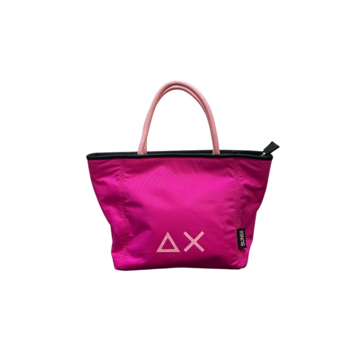 SUN68 BORSA SMALL FUCSIA A MANO DA DONNA 